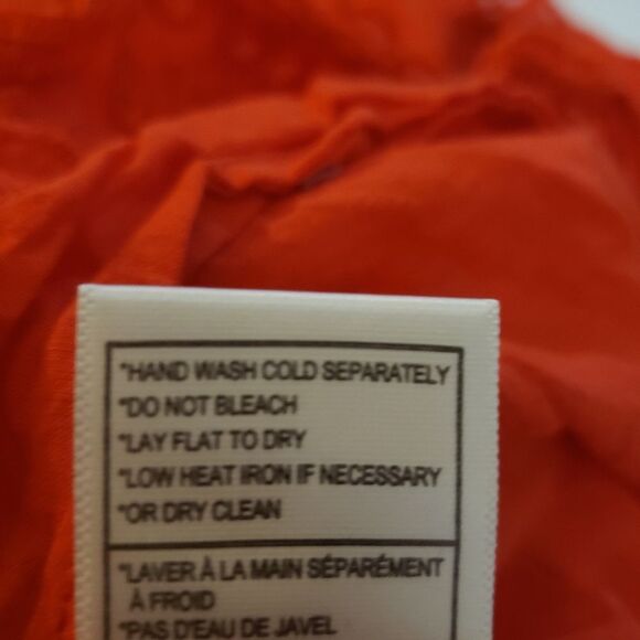 Betsey Johnson Red Eyelet Dress Sz 10 - Picture 11 of 11